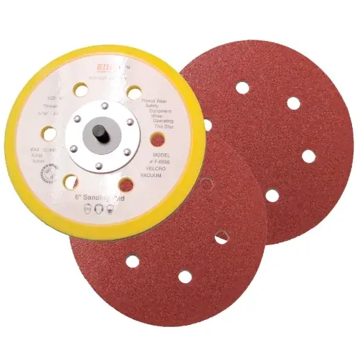 Aktuell ELMAG Schleifblatt Ø 150 mm, Korn 80 - 6-Loch, kletthaftend, 10 Stk.-Packung