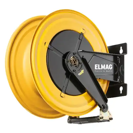 Neuheit ELMAG INDUSTRIE Schlauchaufroller "430/80"-ohne Schlauch-für LPG/Methan/Natural Gas/Propan, 20bar