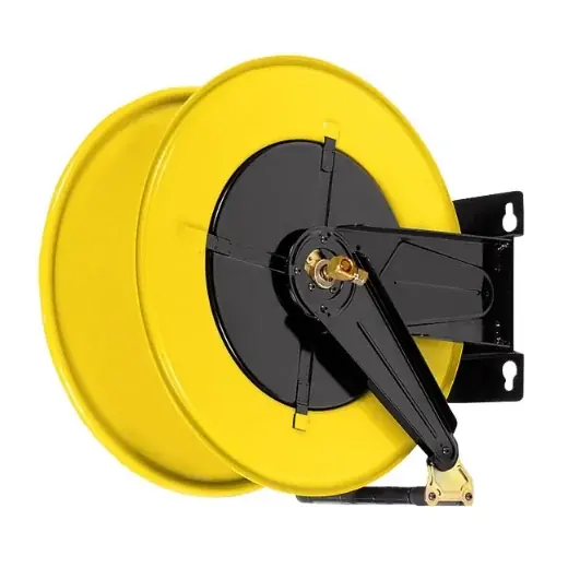 Jetzt Kaufen ELMAG INDUSTRIE Schlauchtrommel "530/100" - für Luft - Wasser, 22m-2x13mm, 15m-2x17, 20bar