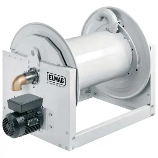 ELMAG INDUSTRIE Schlauchaufroller Serie 700 / L 410 - Elektrischer Antrieb 24V, für Öl Heißes Angebot