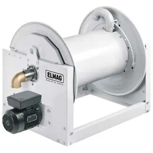 ELMAG INDUSTRIE Schlauchaufroller Serie 700 / L 410 - Elektrischer Antrieb 230V, für Öl Garantierte Lieferung