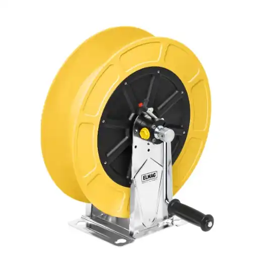ELMAG Manueller Schlauchaufroller Serie 4430 "ABS" - Mod. 74305/10, Luft/Wasser bis 20 bar, IG 1/2" Neu Im Sortiment