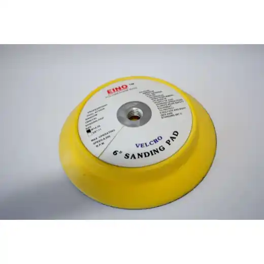 ELMAG Schleifteller Ø 150 mm, ungelocht - Klett/Velcro, M 14x2 Aufnahme Begrenztes Angebot