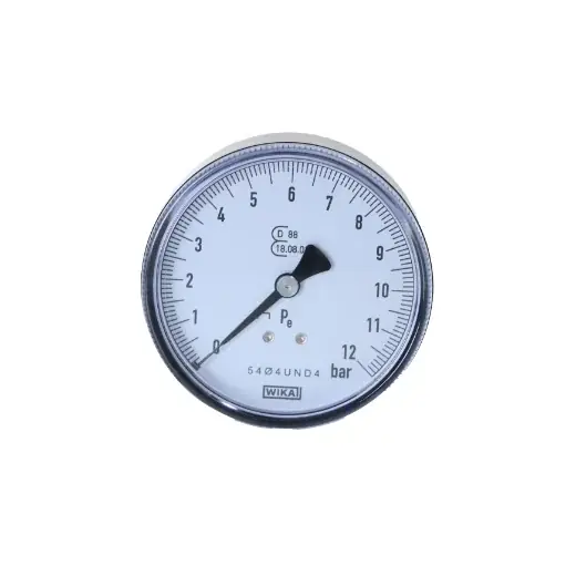 ELMAG Druckmanometer 0-10 bar "eichfähig" - Ø 80 mm, Ø 1/4" AG hinten 1 Stk. Packung - SB Online Kaufen