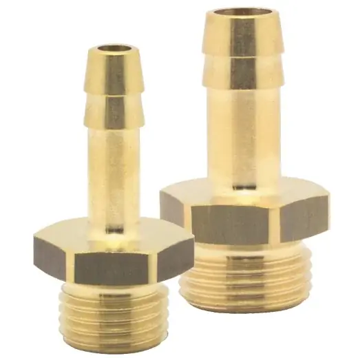 ELMAG Schlauchtülle mit Außengewinde - AG 1/4", 6 mm, Messing 1 Stk. Packung - SB Top-Preis