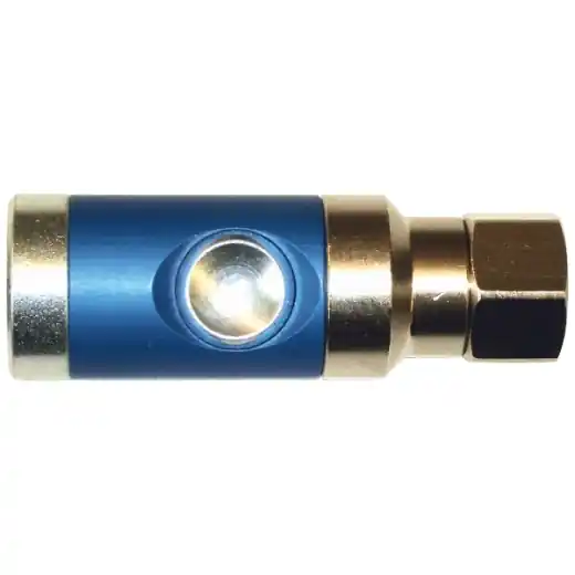 ELMAG Sicherheitskupplung IG 3/8" - mit Druckknopf und Drehgelenk DN 7,4 - 1 Stk. Packung - SB Preisreduziert