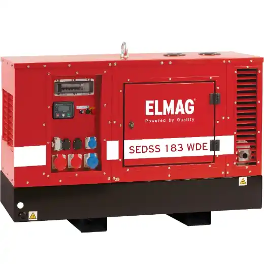 Beliebt ELMAG Stromerzeuger SEDSS 183WDE-AVR-DSE4520 - Stage 5 - mit KUBOTA-Motor D1105
