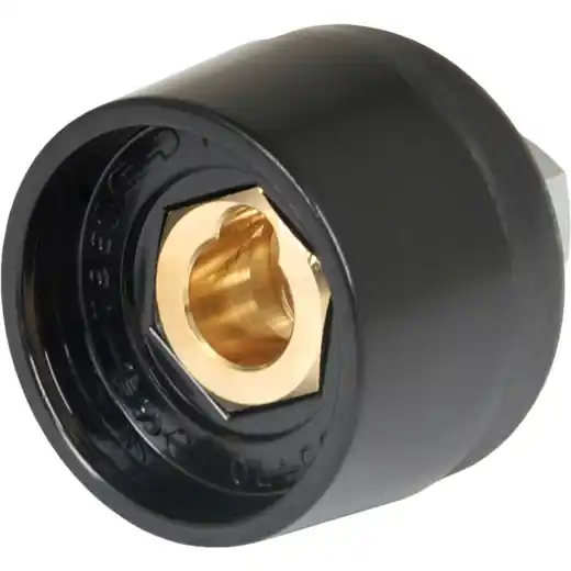 Highlight ELMAG SK-Einbaubuchsen 10/16/25mm2, schwarz - für Zapfen-Ø 9 mm 2 Stk. Packung - SB