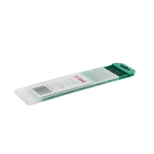 Heißes Angebot ELMAG Wolfram-Elektrode Type "E-WP", "grün" - 2,0 x 175 mm, 10 Stk. Packung - SB
