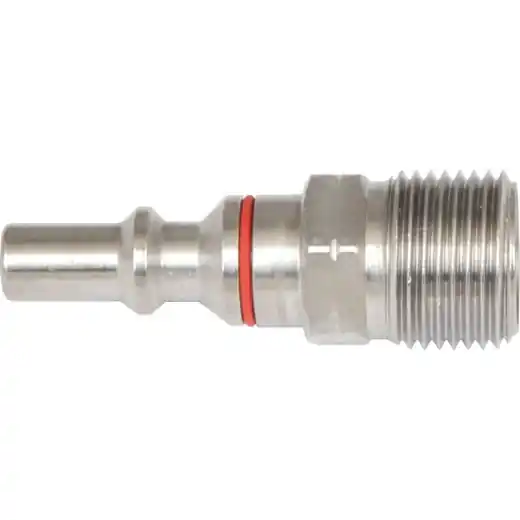 ELMAG Azetylen-Edelstahlstecknippel - AG 3/8" - LINKS Neue Ware