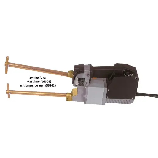 ELMAG CU-Elektrodenarme inkl. Ø 12mm Elektroden, L=500mm - Aufnahme Ø 18mm, Mod. 7404 Abverkauf