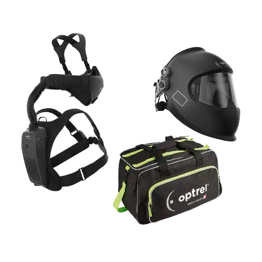 ELMAG "Optrel®" swiss air mit panoramaxx 2.5 -TC (4600.030) - Automatik Schweißhelm, DIN 2,5/8-12 Neue Kollektion