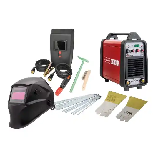 ELMAG CEBORA MMA-Schweißinverter "PFC" - POWER ROD 250/T Cell - SUPER Set, 400 Volt Highlight