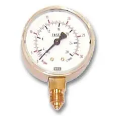 Top-Preis ELMAG Arbeitsdruckmanometer (Argon-CO2) - Ø 63mm, für Druckregler zu Stahlflasche 1 Stk. Pkg. - SB