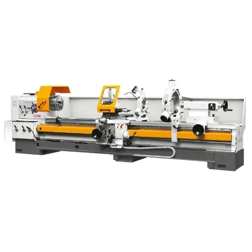 ELMAG Universal-Drehmaschine - PREMIUM CU 760 Spitzenweite 5000mm -inkl. RÖHM-Drehfutter Preisreduziert