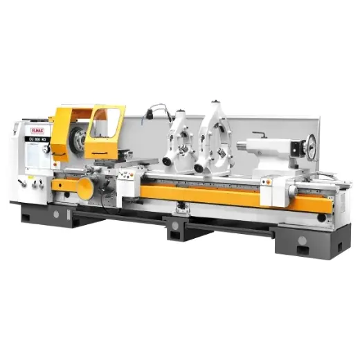 ELMAG Universal-Drehmaschine - PREMIUM CU 1320 RD - Vario Spitzenweite 4000mm -inkl. RÖHM-Drehfutter Echt