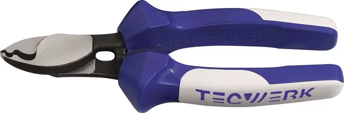 Neu Im Sortiment Kabelschere L.160mm Kopf pol.Mehrkomp.-Hüllen TECWERK