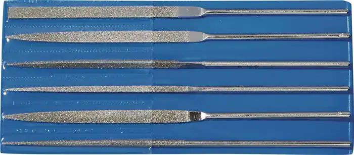 Diamantnadelfeilensatz L.140mm 6-tlg.D 126 TECWERK Preisreduziert