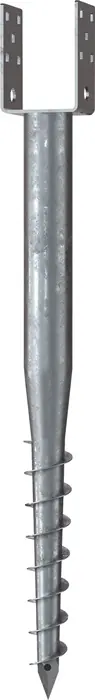 Schraubfundament U L.730mm D.60mm lichte W.91mm 2,7kg STA KRINNER Jetzt Kaufen
