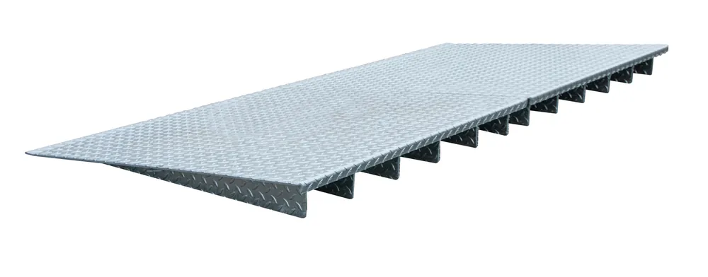 Preisreduziert Bauer Südlohn Auffahrrampe AR 124 verzinkt - Maße(BxTxH) 2500x1120x123 mm