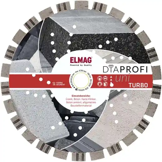 ELMAG DiaProfi Diamantscheibe UNI TURBO Sichere Zahlung