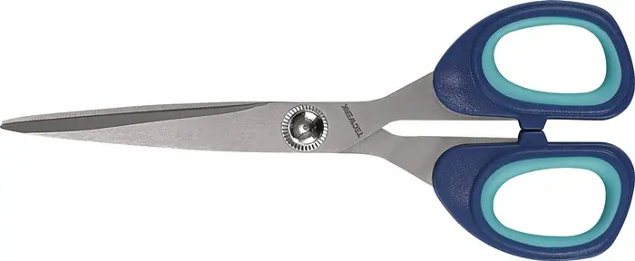 Universalschere 210mm m.2K-Auge titanbeschichtet schwarz/grau TECWERK Begrenztes Angebot