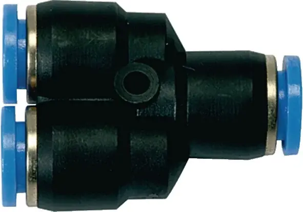 Y-Steckverbindung Blaue Serie 16mm L1 56,6mm RIEGLER VE: 10 Stück Nur Für Kurze Zeit