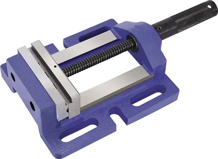 Bohrmaschinenschraubstock Backen-B.100mm Spann-W.100mm TECWERK Preiswert