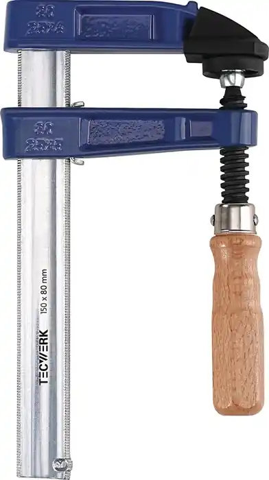 Sonderangebot Temperguss-Schraubzwinge Spann-W.300mm A.140mm Holzgr.35x9mm TECWERK