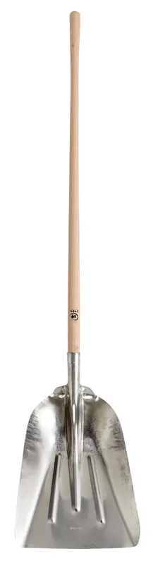 LEBORGNE Schaufel – 1.160 g – Aluminium & Holzknebel – Robuste Rippenstruktur Abverkauf