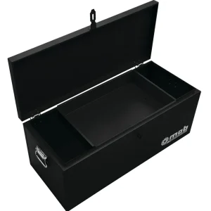 MONDELIN Werkzeugkasten XXL – 850x350x350 mm – Robustes Stahlblech – 90° Deckelöffnung Aktuell