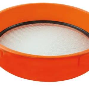 MONDELIN Kunststoffsieb – Ø 45 cm, Tiefe 10 cm – Schlagfestes Polystyrol – Große Stoßsicherheit Markenprodukt