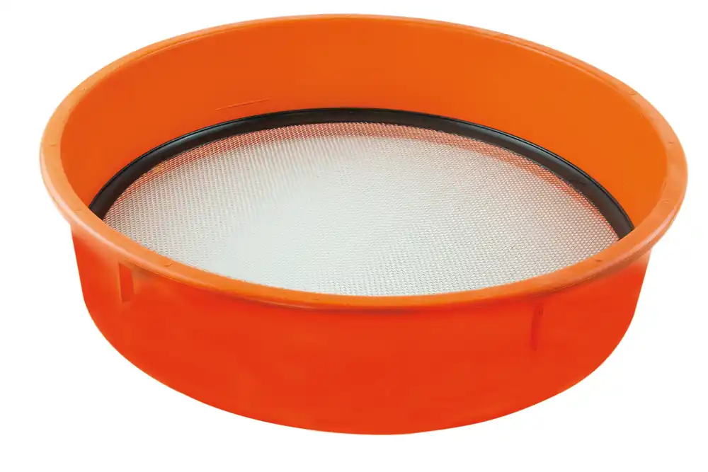 MONDELIN Kunststoffsieb – Ø 45 cm, Tiefe 10 cm – Schlagfestes Polystyrol – Große Stoßsicherheit Markenprodukt