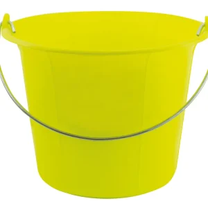 MONDELIN Kunststoffeimer – 11 L – Flexibel & leicht – Praktisch für Haushalt & Garten – Gelb Nur Heute