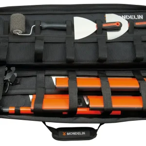 Günstig MONDELIN Textil-Tasche Ergolame Fugenband – Inkl. Klingen & Zubehör – Leicht, tragbar & waschbar