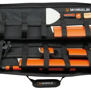 MONDELIN Textil-Tasche Ergolame® – Integrierte Klingenschutzabdeckungen – Sicher & bequem Echt