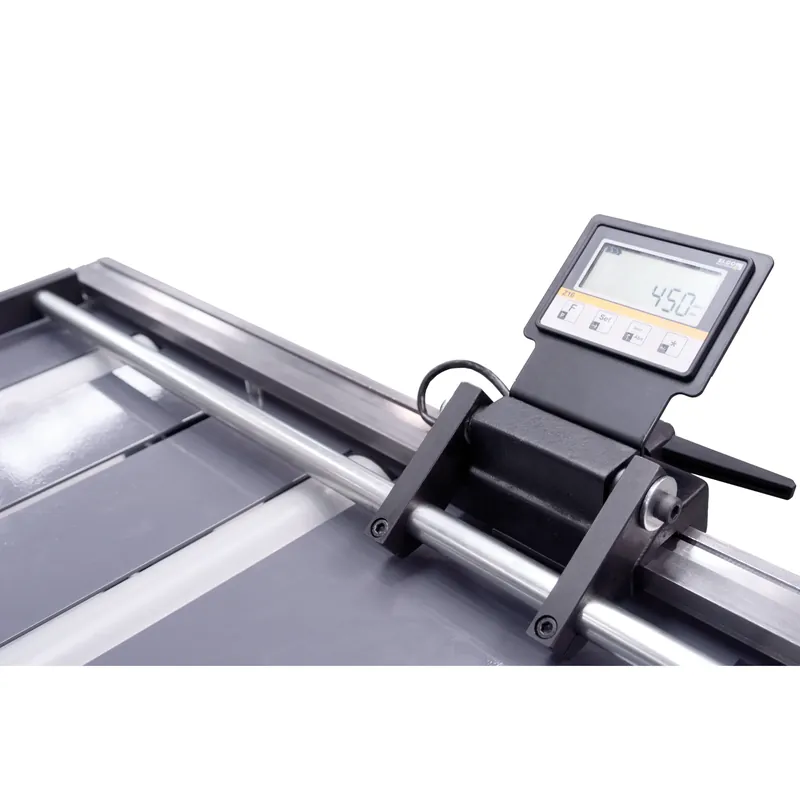 Manueller Materialanschlag 2000 mm mit Digitalanzeige Rabatt
