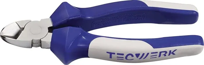 Neue Kollektion Seitenschneider L.160mm Kopf verchr.Mehrkomp.-Hüllen max.2mm TECWERK