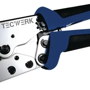 Crimpzange L.205mm 0,5-6 (AWG 20...10)mm² TECWERK Mega-Angebot