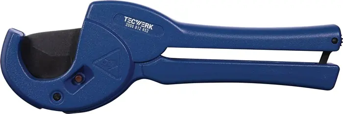 Kunststoffrohrschere 0-50mm PP/PE/PB/PVDF/MLP/MSR/VPE/CPVC/PVC TECWERK Aktuell
