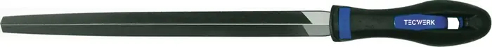 Preis Gesenkt Werkstattfeile DIN 7261 L.200mm Q.14mm Hieb 2 Dreikant 2K-Ergo TECWERK