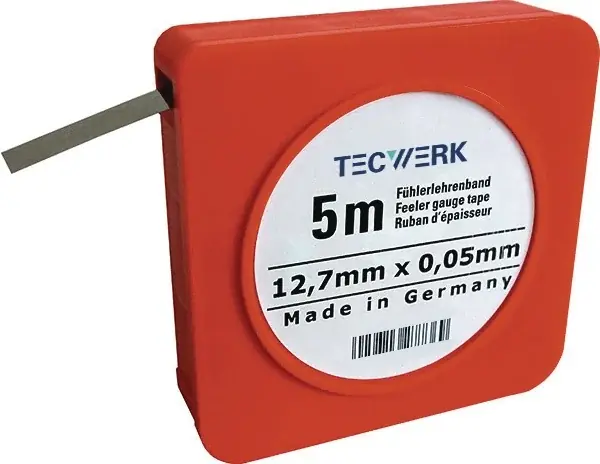 Beliebt Fühlerlehrenband S.0,70mm L.5m B.12,7mm TECWERK