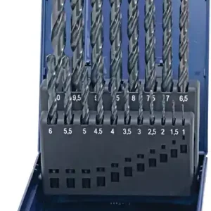 Garantierte Lieferung Spiralbohrersatz DIN 338 TypN D.6-10x0,1mm HSS 41tlg.Ku.-Kass.TECWERK