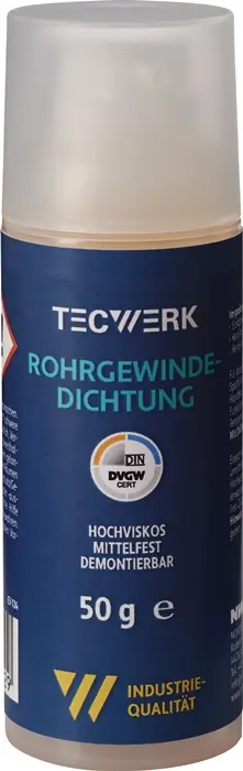 Rohrgewindedichtung mf.hv.gelb 50g Pumpdosierer TECWERK VE: 20 Stück Heißes Angebot