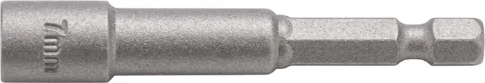 Abverkauf Steckschlüsseleinsatz m.6-KT.-Antr.SW 9,4mm L.60mm m.Magnet TECWERK