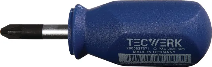 Schraubendreher Gr.PZD 2 Klingen-L.25mm 1K-Griff Rundkl.TECWERK Angebot