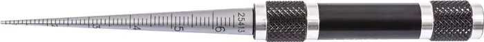 Neue Ware Lochlehre 4-15mm kon.Abl.0,1mm TECWERK