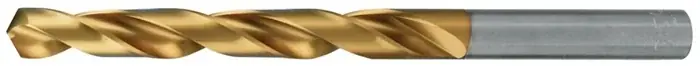 Spiralbohrer DIN 338 TypN D.6,6mm HSS profilgeschl.TiN Zyl.schaft kurz TECWERK VE: 10 Stück Abverkauf