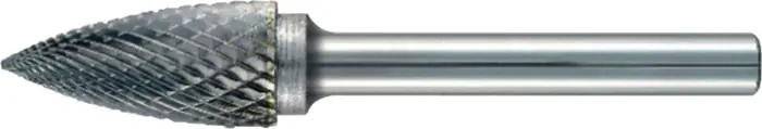 Jetzt Bestellen Frässtift SPG D.5mm Kopf-L.12mm Schaft-D.3mm HM Verz.Kreuz TECWERK