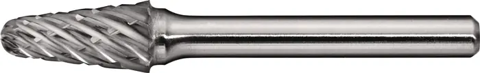 Super-Preis Frässtift KEL Special Steel D.10mm Kopf-L.20mm Schaft-D.6mm HM Verz.Kreuz TW